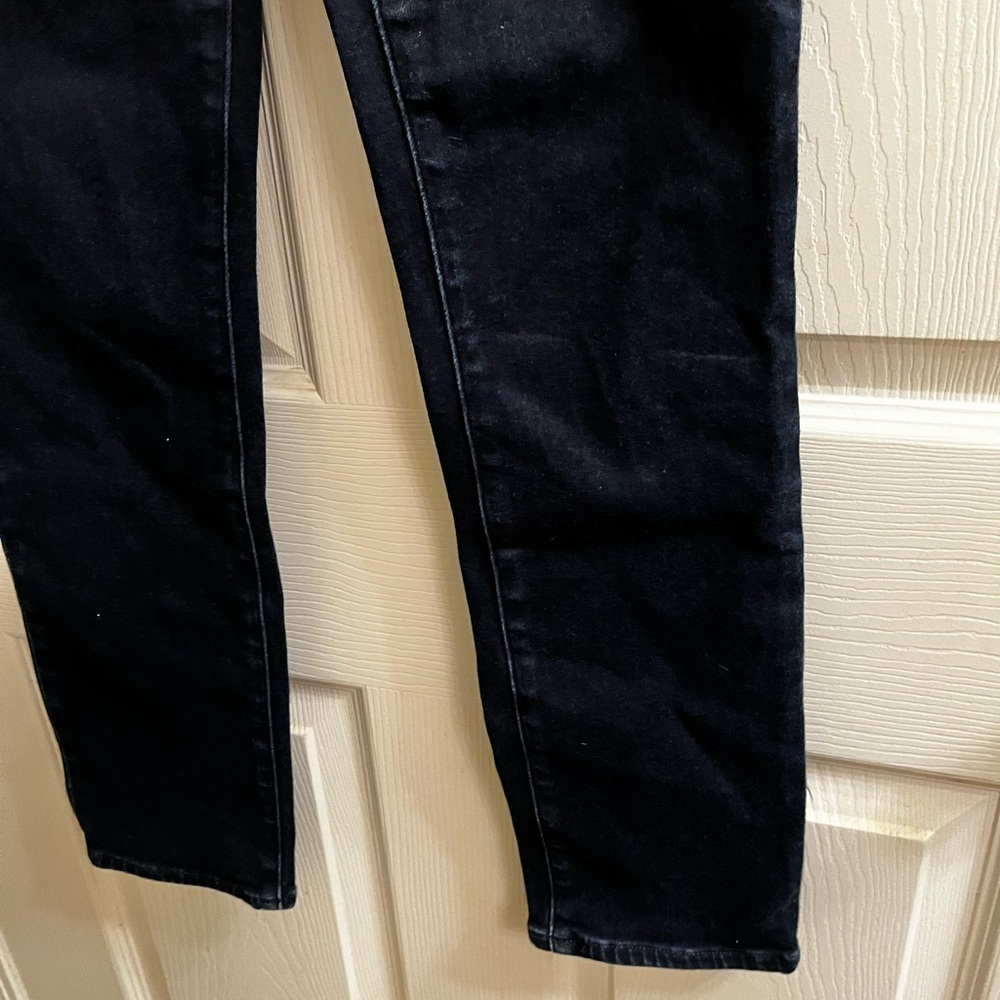 PAIGE JEANS~THE CINDY~High Rise Dark Jeans~24 - Picture 5 of 9